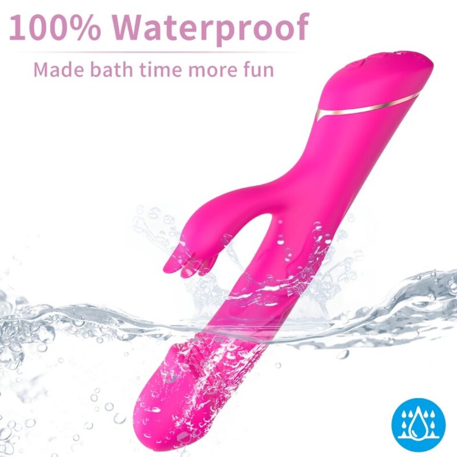 DILDO VIBRADOR RABBIT SILICONE 3