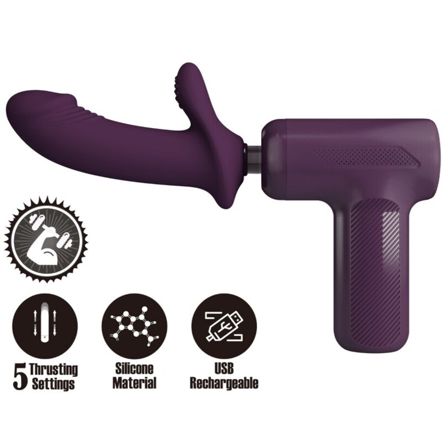 DJ SCHOLAR MASAJEADOR 5 CONFIGURACIONES MORADO