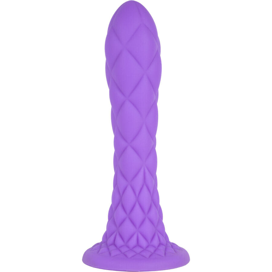 DREAMY DILDO FANTASY SILICONE LÍQUIDO TERMORATIVO VIOLETA 18