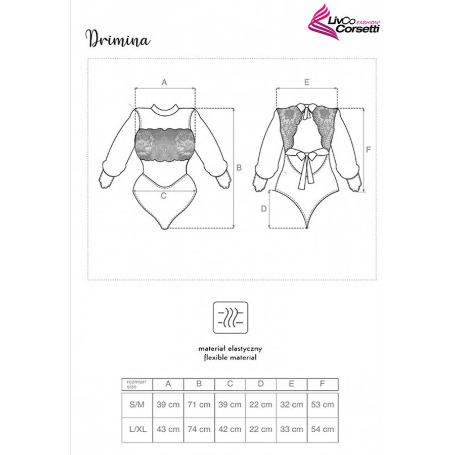 DRIMINA LC90690 BODY AZUL MARI 4