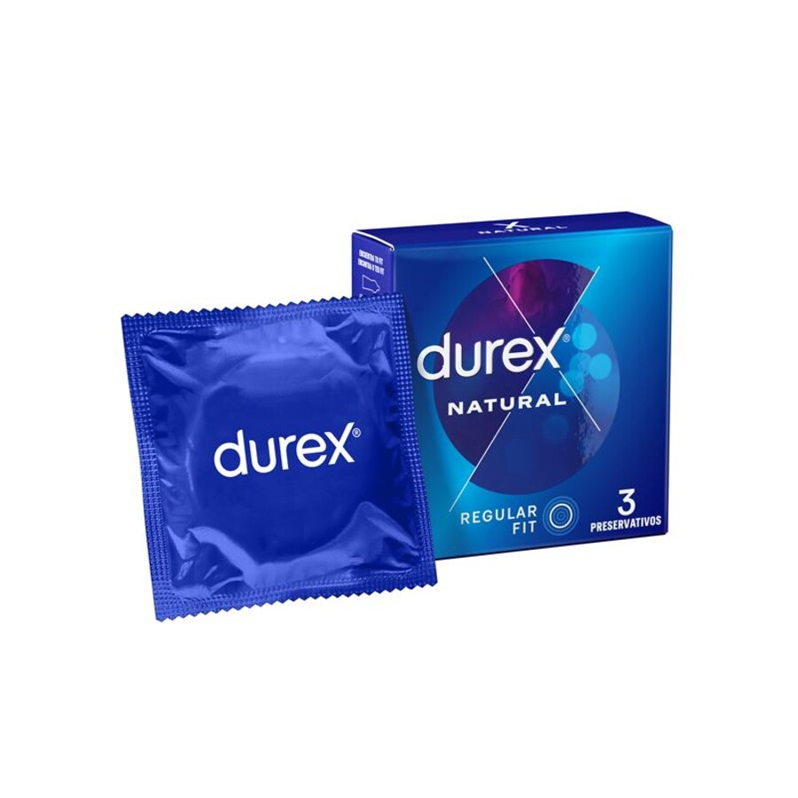 DUREX NATURAL 3 Uds CLASSIC DUREX NATURAL 3 Uds CLASSIC