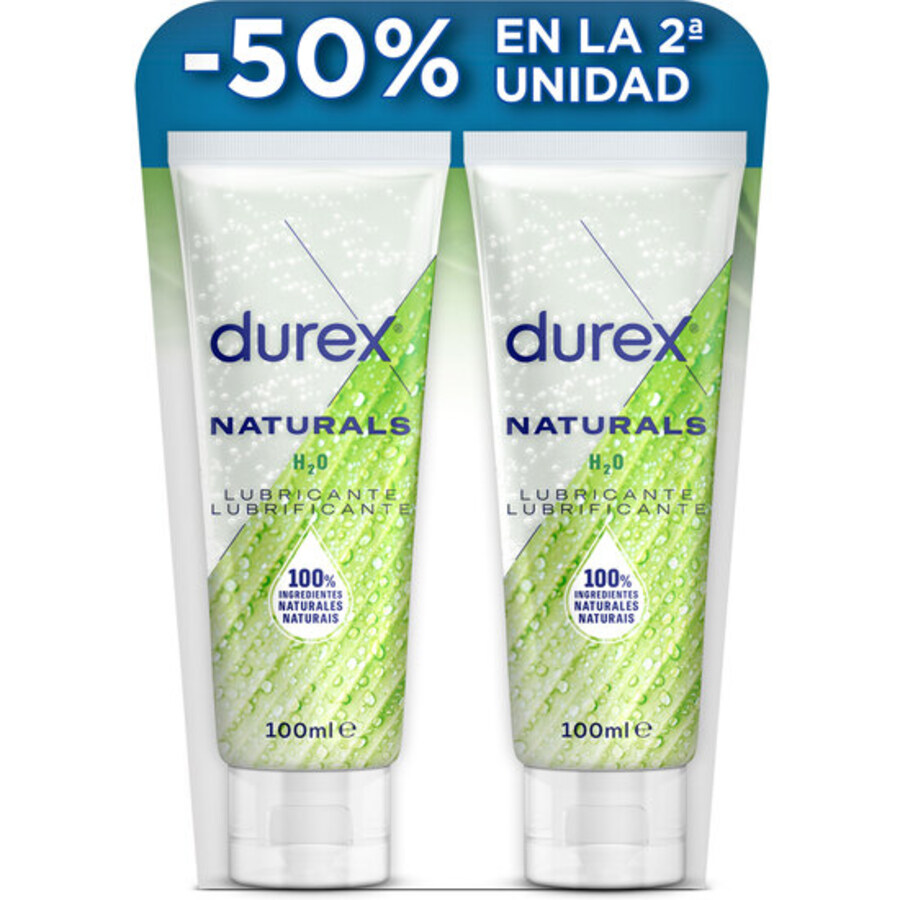 DUREX NATURALS GEL DUPLO LUBRICANTE ÍNTIMO PURE 100% NATURAL