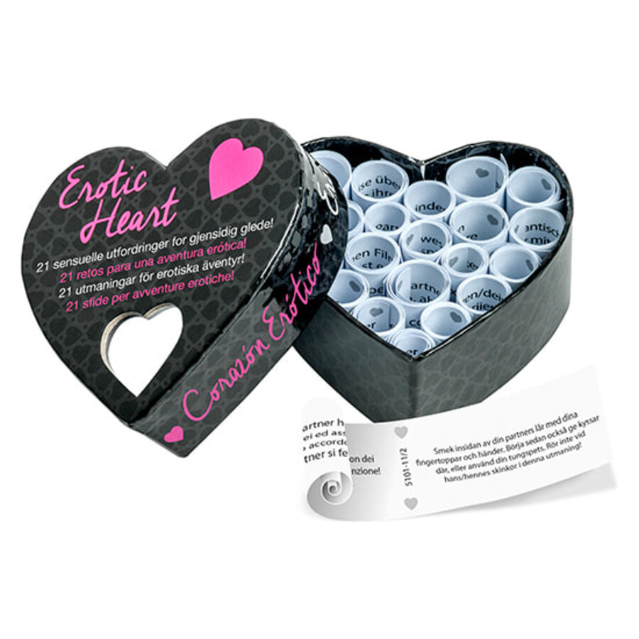 Mini corazón erótico