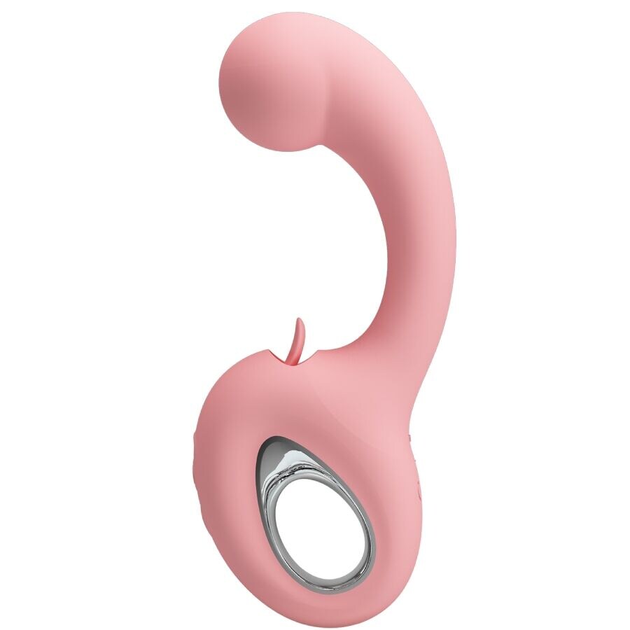 VIBRATEUR POINT G + STIMULATEUR DE CLITORIS ERYNNYES 10 VIBR