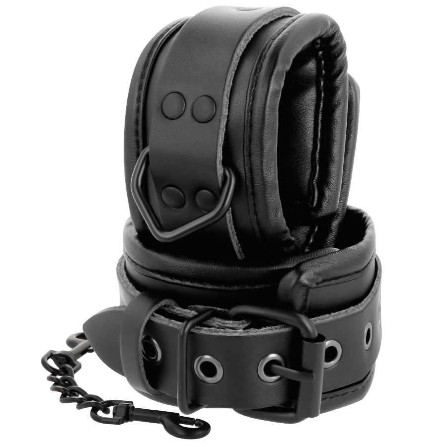 COLLARE IN PELLE NERO 3