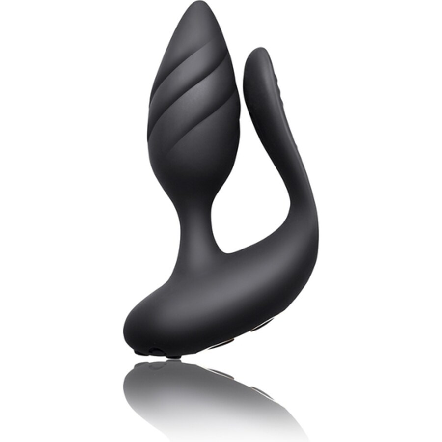 Estimulador para Parejas Cocktail Control Remoto Negro Estimulador para Parejas Cocktail Control Remoto Negro