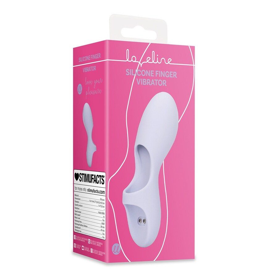 VIBRADOR DE DEDO LAVANDA 4