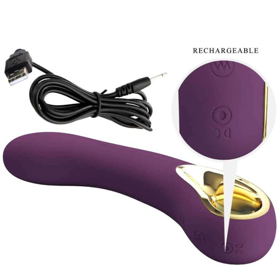 ETHAN VIBRADOR RECARREGÁVEL LILÁS 5