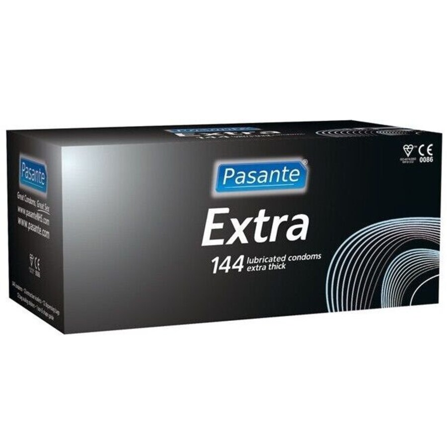 EXTRA PRESERVATIVO GRUESOS 144 UNIDADES