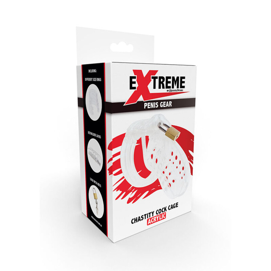 EXTREME CHASTITY CAGE ACRÍ 5