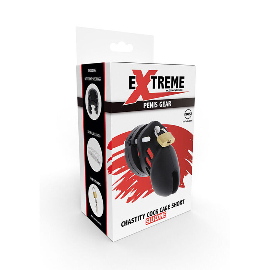 EXTREME CHASTITY CAGE SILI 5