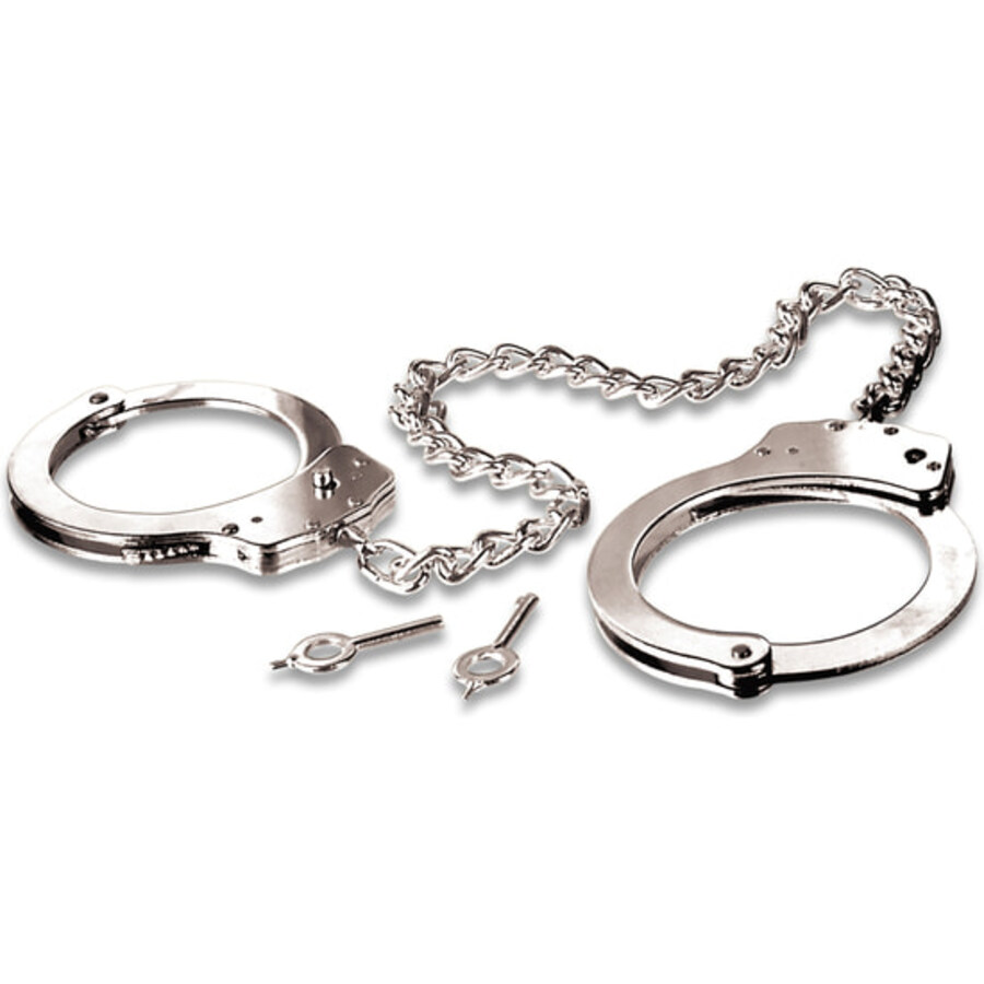 FETISH FANTASY METAL LEG CUFFS 1