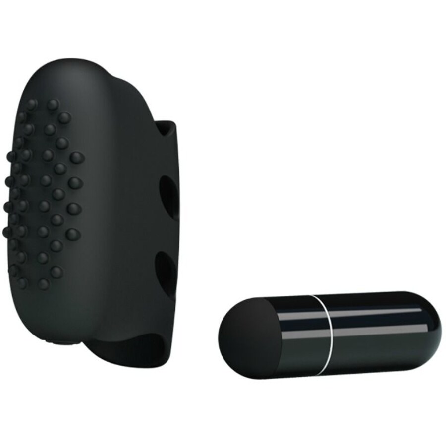FLIRTATION - DEDAL CON VIBRACION STEWARD NEGRO FLIRTATION - DEDAL CON VIBRACION STEWARD NEGRO