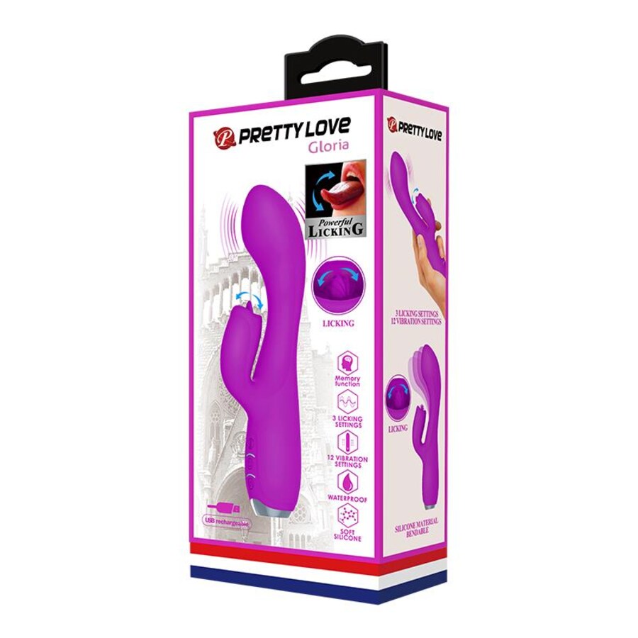GLORIA VIBRADOR CONEJO RECARGA 11