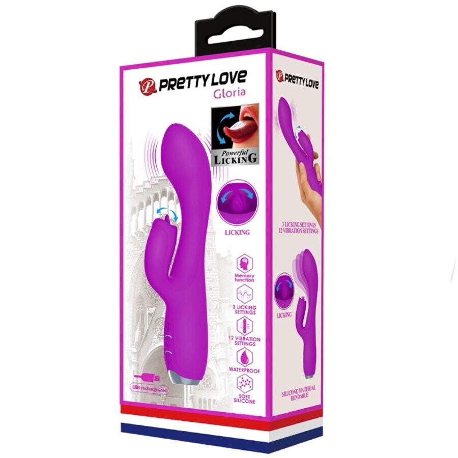 GLORIA VIBRADOR CONEJO RECARGA 22