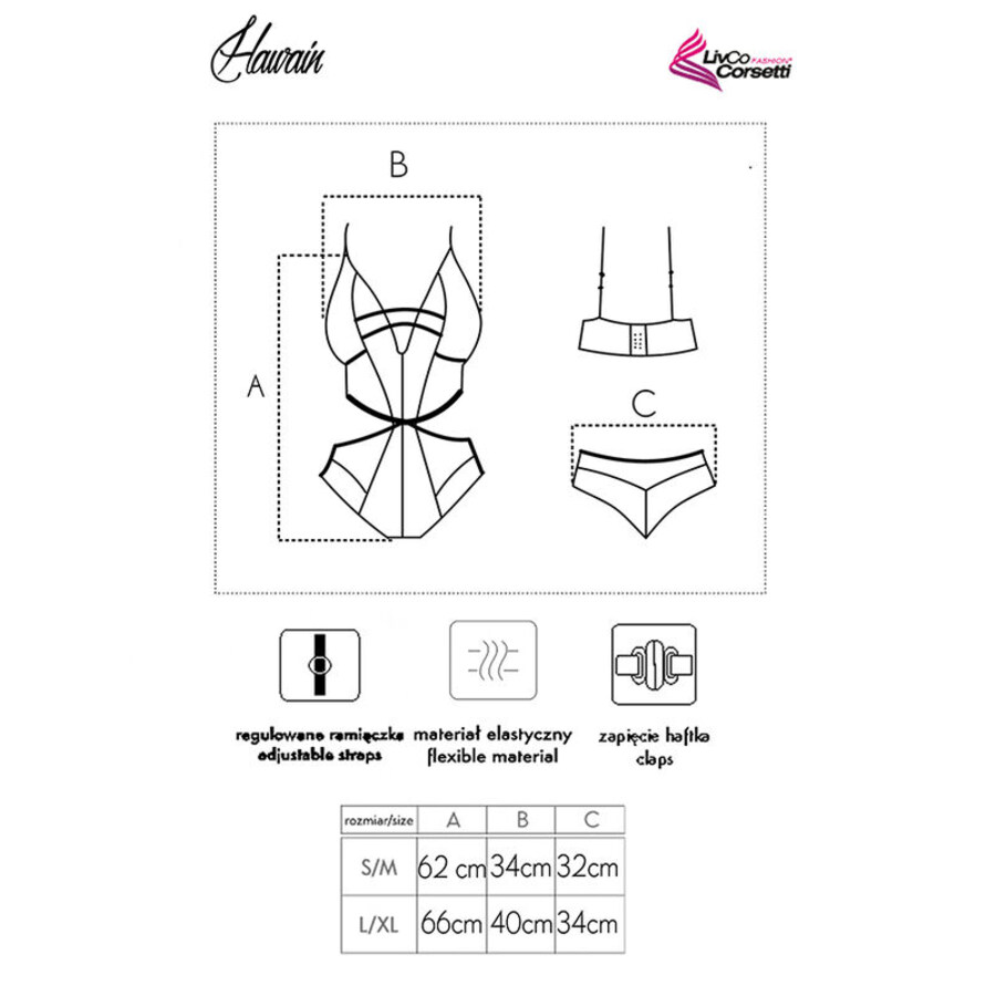 HAWAIN LC 90665 BODY NERO S/M 4