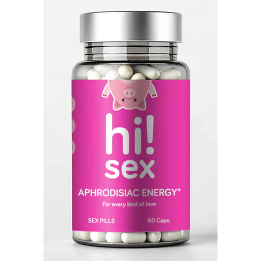 Hi!Sex Aphrodisiac Energy - Bote con 60 cápsulas