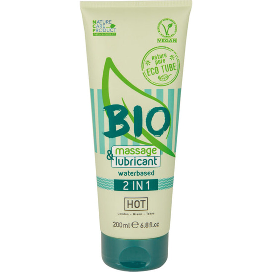 Hot bio massage & lubricant 2em1 200 ml Hot bio massage & lubricant 2em1 200 ml