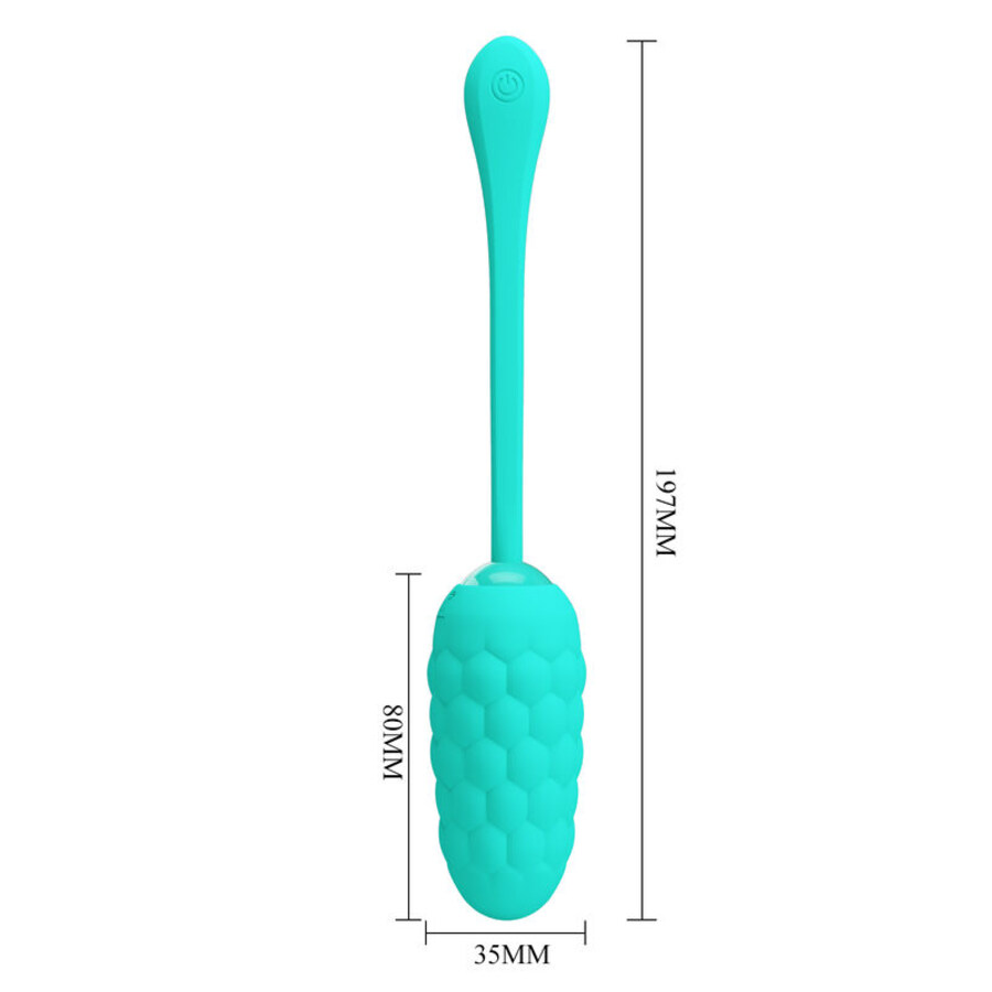 UOVO VIBRATORE CON TEXTURA MARE 6