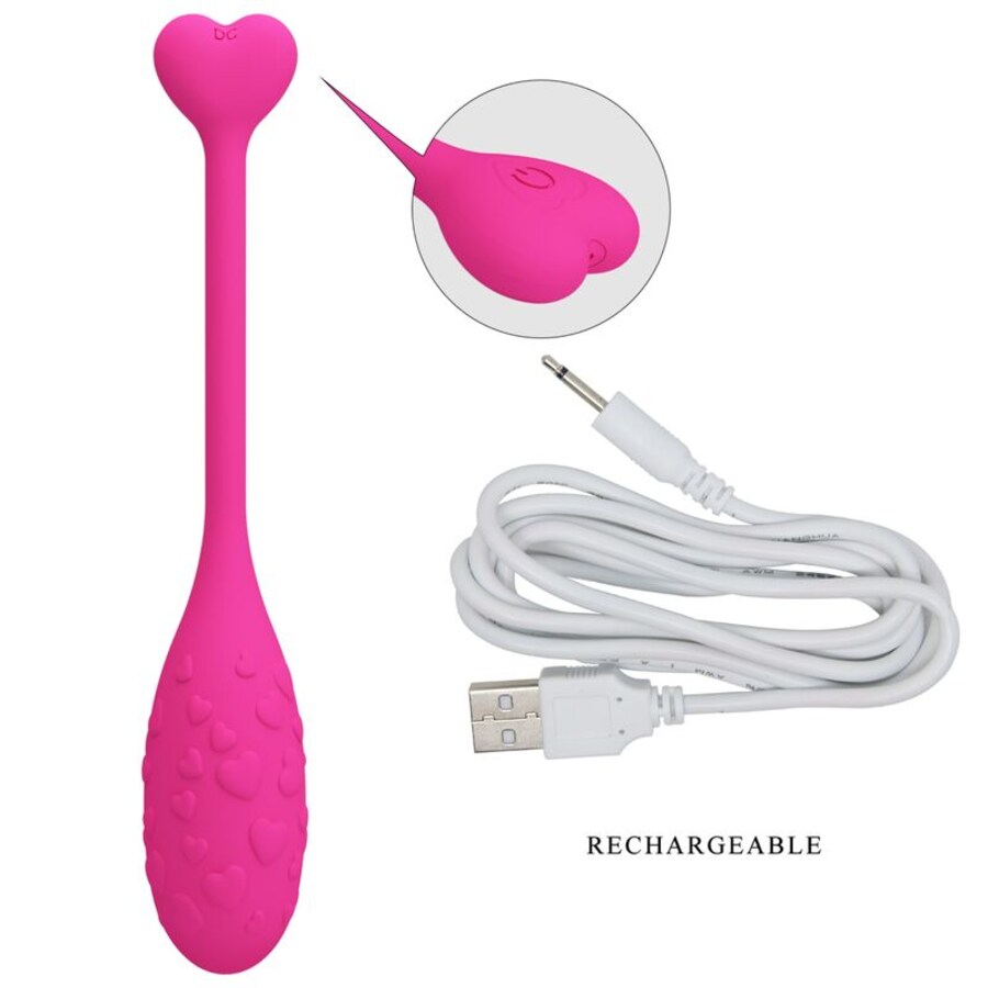 HUEVO VIBRADOR PESCADOR ROSA 6