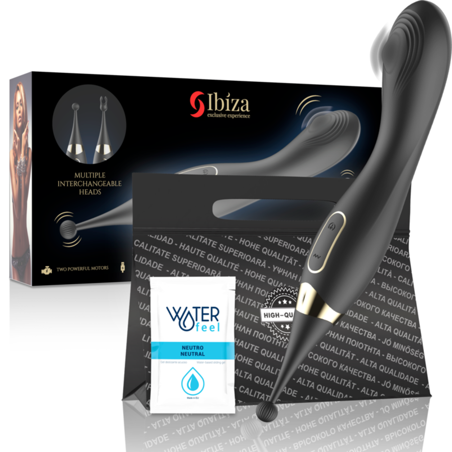 IBIZA - STIMULATEUR CLITORAL ET VIBRATEUR DE POINT G INTERCH