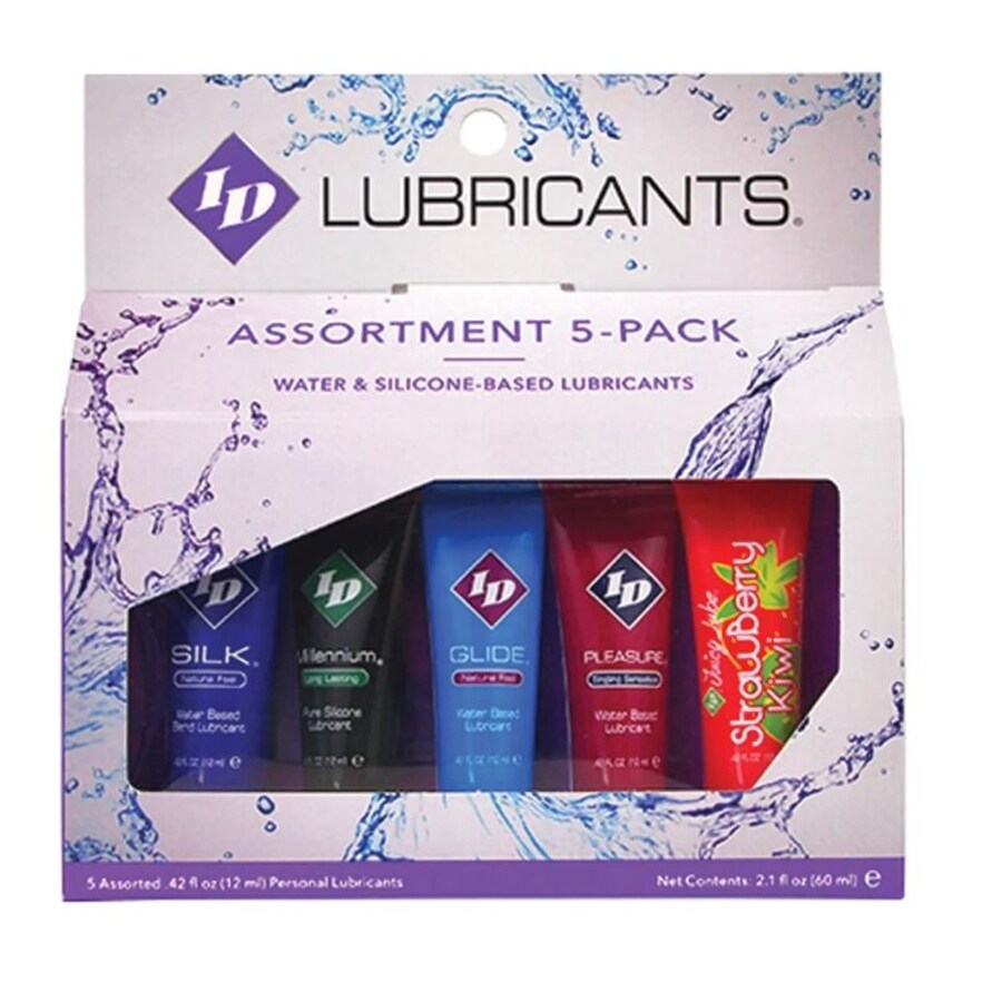ID JUICY LUBE - SURTIDO 5X LUBRICANTE TUBE PACK 12 ML ID JUICY LUBE - SURTIDO 5X LUBRICANTE TUBE PACK 12 ML