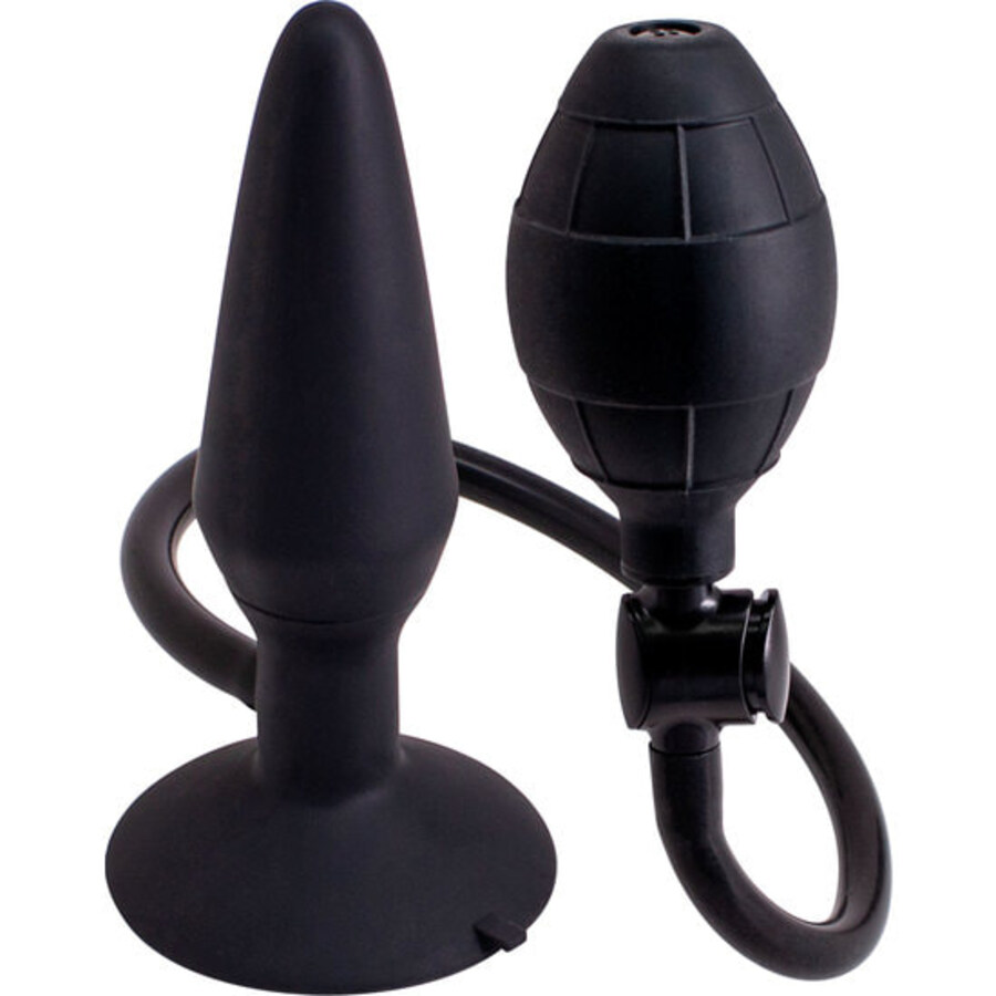 Butt plug hinchable m - negro Butt plug hinchable m - negro