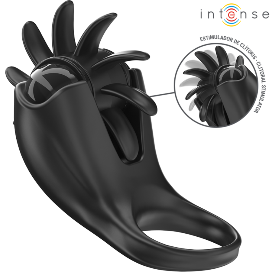 INTENSE - MABEL ANILLO VIBRADOR 10 VIBRACIONES CON ESTIMULAD