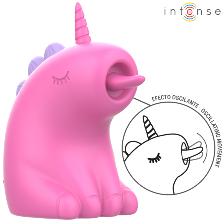 INTENSE - PINKIE ESTIMULADOR UNICORNIO FUCSIA INTENSE - PINKIE ESTIMULADOR UNICORNIO FUCSIA