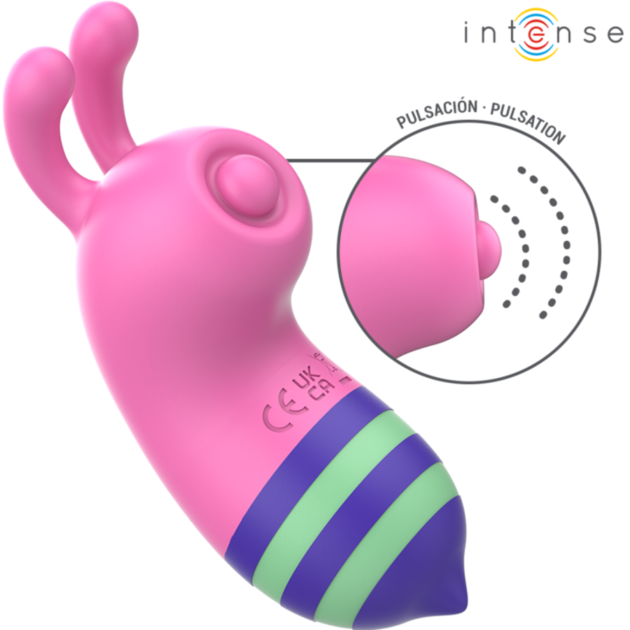 INTENSE - WILLY STIMOLATORE BEE ROSA/VERDE nº1 INTENSE - WILLY STIMOLATORE BEE ROSA/VERDE nº1