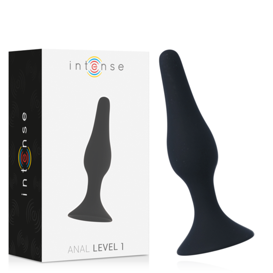 INTENSE ANAL LEVEL 1 10.5CM NEGRO INTENSE ANAL LEVEL 1 10.5CM NEGRO