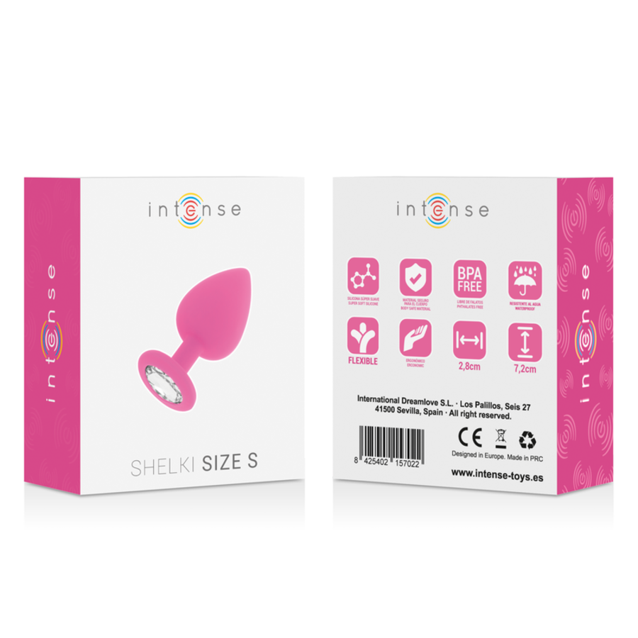 INTENSE SHELKI S PLUG ANAL FUCHSIA 6