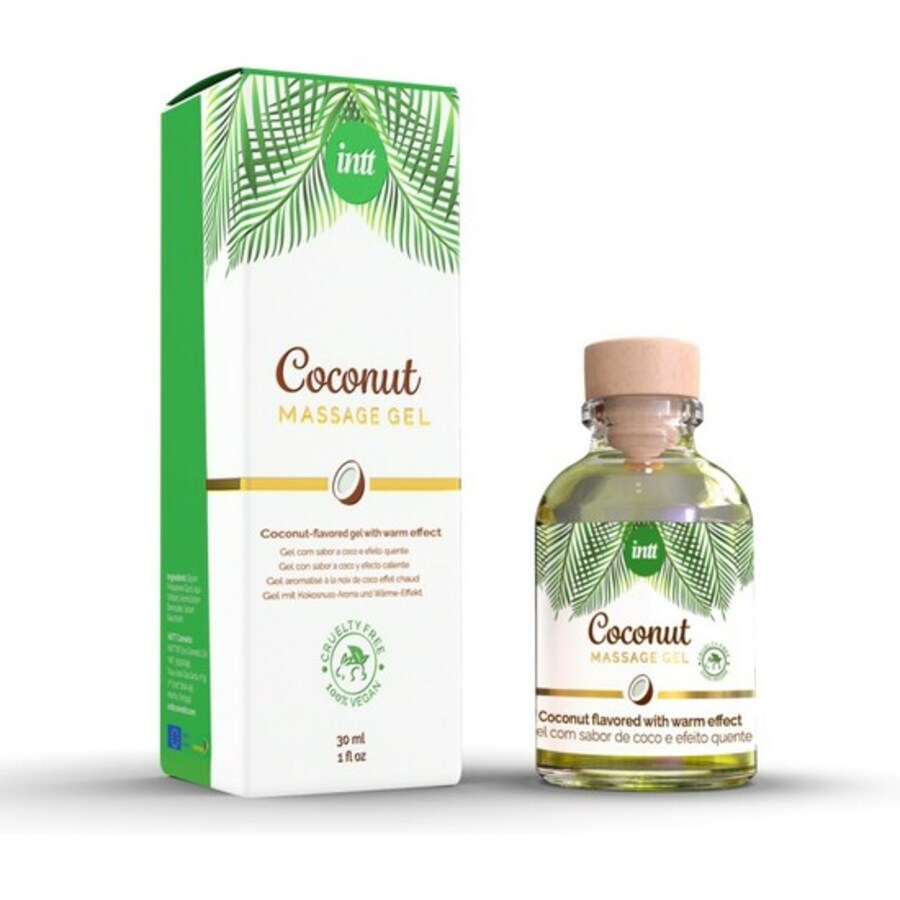 Intt vegan gel de masaje besable coco 15ml Intt vegan gel de masaje besable coco 15ml