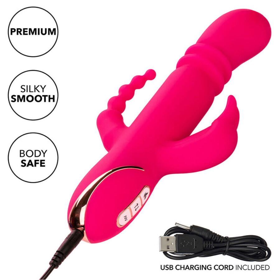 JACK FANTASY TRIPLE VIBRADOR CALENTABLE 8