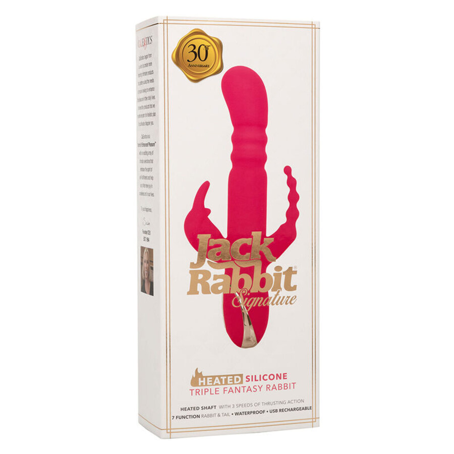 JACK FANTASY TRIPLE VIBRADOR CALENTABLE 10