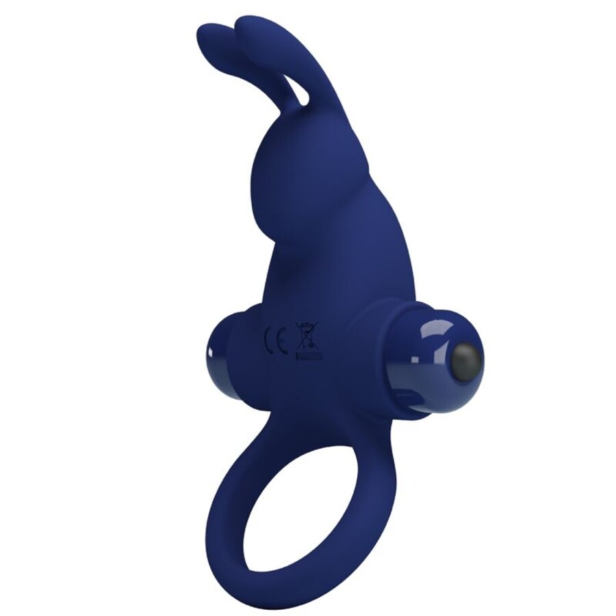 JIRO ANEL DE COELHO COM VIBRAO AZUL JIRO ANEL DE COELHO COM VIBRAO AZUL