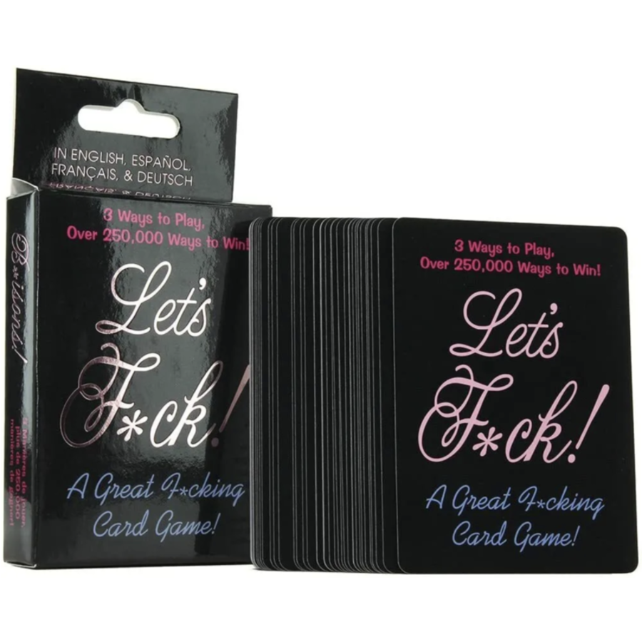JUEGO DE CARTAS LETS FUCK 4