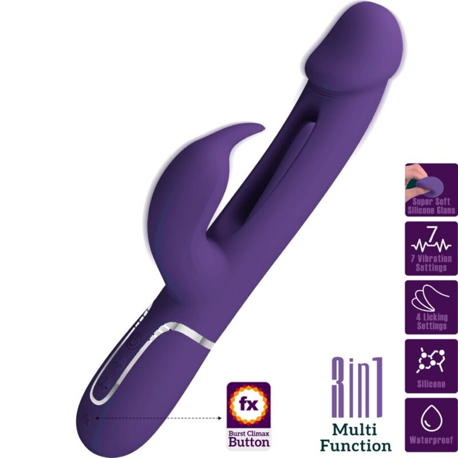 KAMPAS VIBRADOR RABBIT 3 EM 1 13