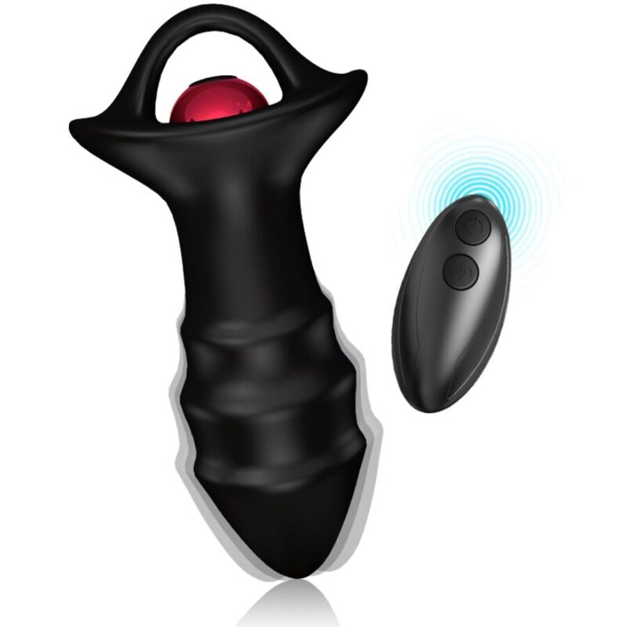 VIBRATEUR À DOIGTS KYLIN ET TÉLÉCOMMANDE DE PLUG ANAL NOIR VIBRATEUR À DOIGTS KYLIN ET TÉLÉCOMMANDE DE PLUG ANAL NOIR