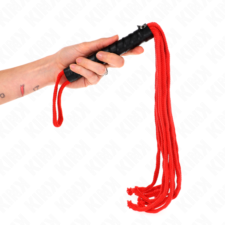 FRUSTA DI CORDA ROSSA 56 CM 3