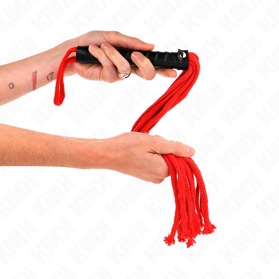 FRUSTA DI CORDA ROSSA 56 CM 4