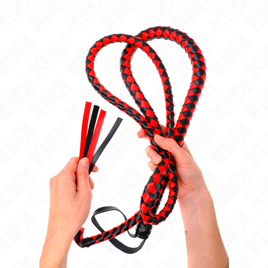 FOUET LONG SERPENT ROUGE 4