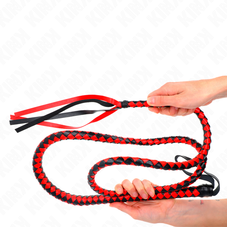 FOUET LONG SERPENT ROUGE 5