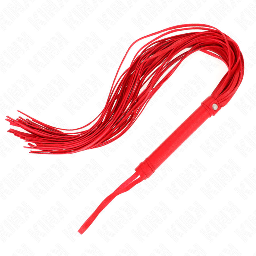 CHICOTE PVC SUAVE VERMELHO 70 CM 2