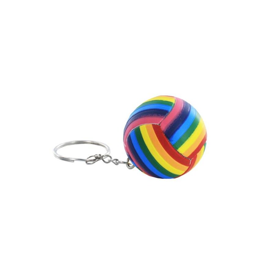 KEYCHAIN BALL WITH LGBT FLAG 2
