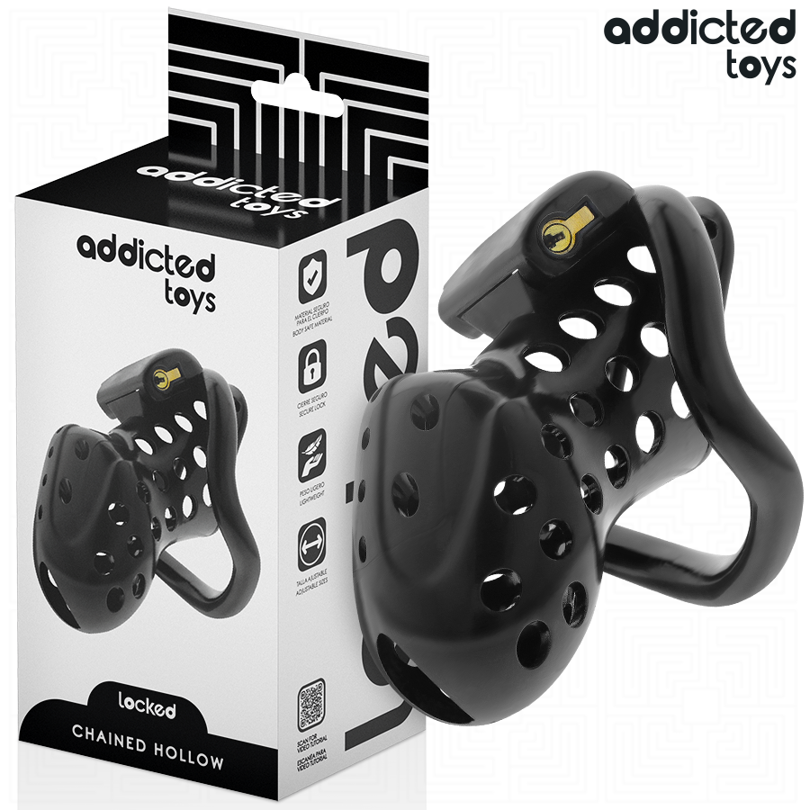 LOCKED - GABBIA PER PENE CAVA CON CATENA 10,5 CM
