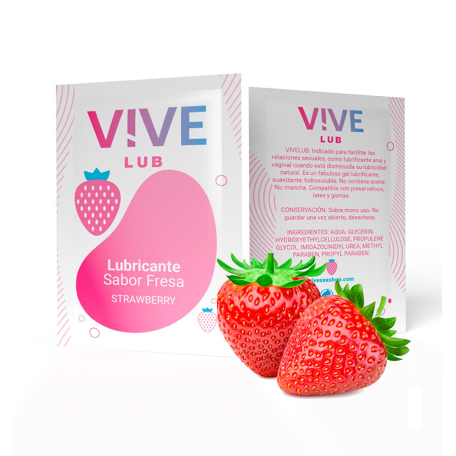Pocket-sized strawberry delight lubricant