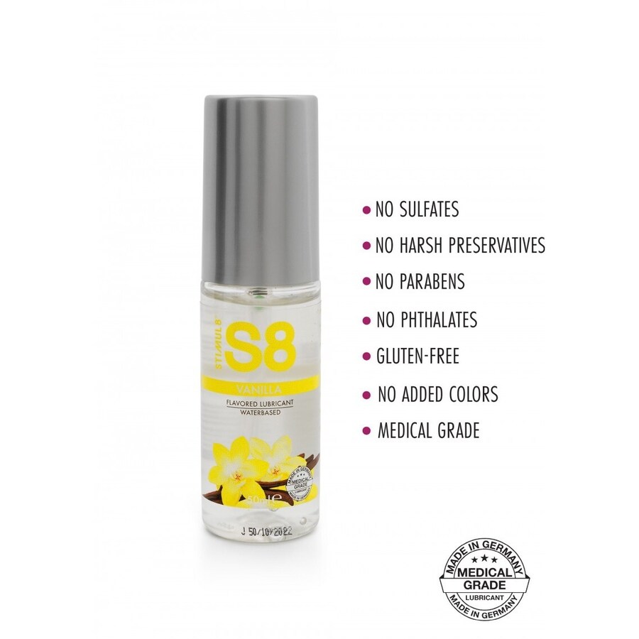 Lubricante de agua sabor vainilla 4
