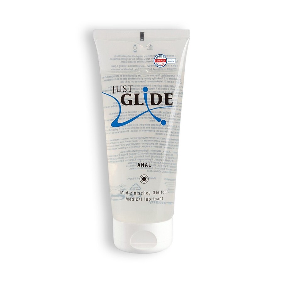 JUST GLIDE ANAL WATER BASED LUBRICANT 200ML JUST GLIDE ANAL WATER BASED LUBRICANT 200ML