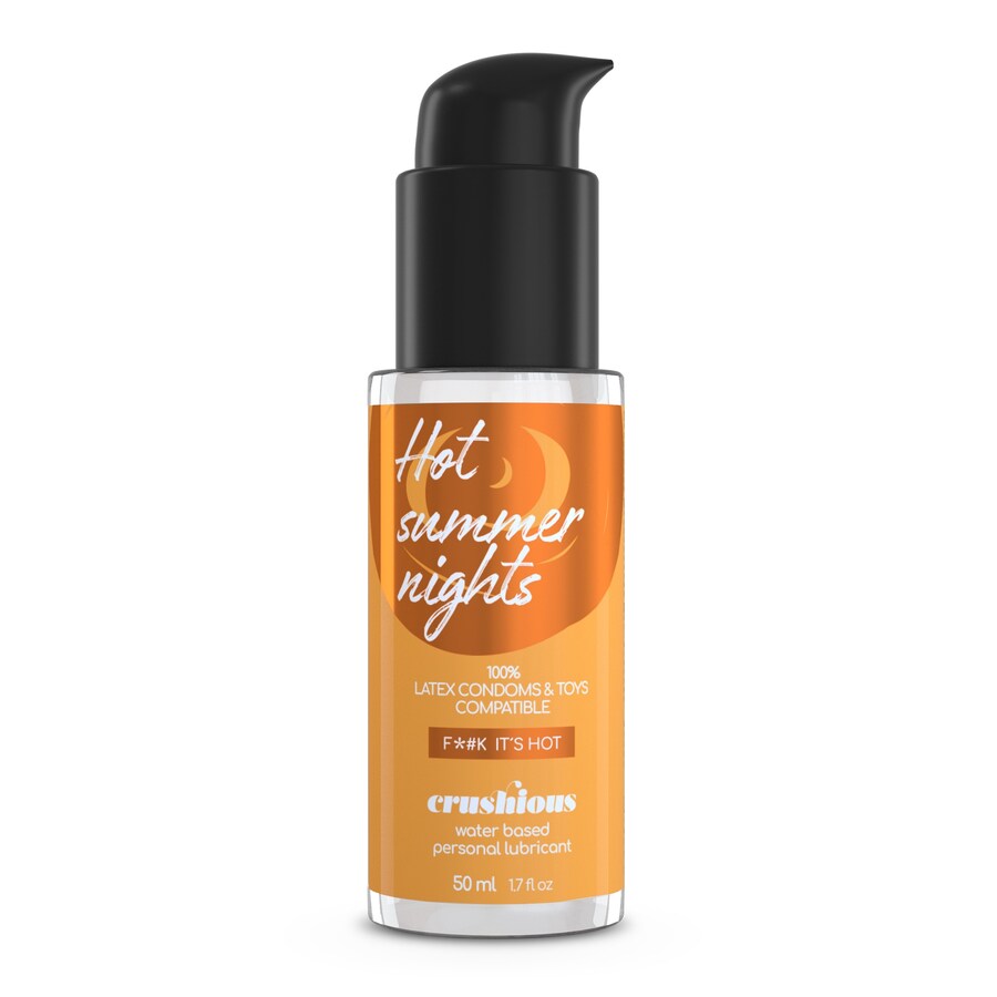 LUBRIFICANTE COM EFEITO CALOR 50 ML CRUSHIOUS nº6 LUBRIFICANTE COM EFEITO CALOR 50 ML CRUSHIOUS nº6